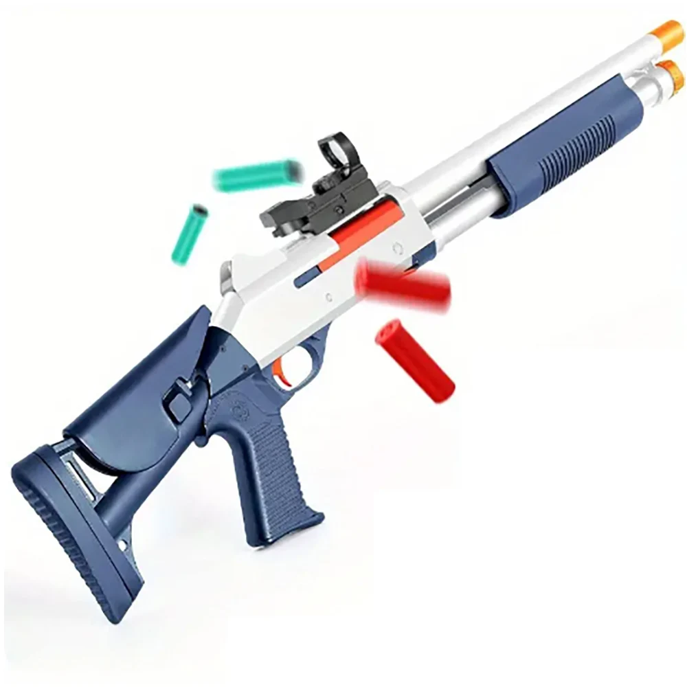 Wild Shell Ejectando Shotgun Toy Gun para adultos e crianças, Melhores armas de brinquedo para meninos, Age8 + Shoot Games, Dropship Shopify Brinquedos, Presente