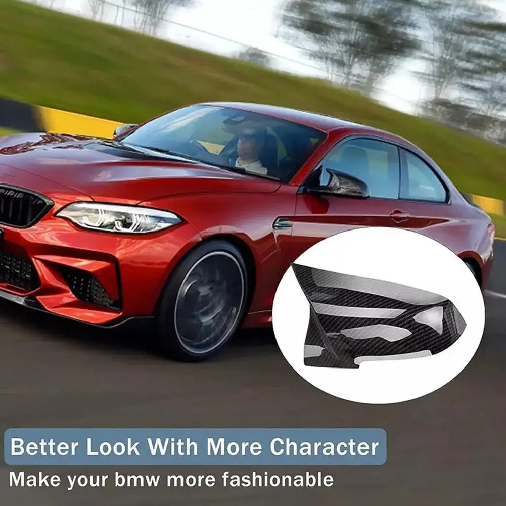 1 пара левых и правых крышек зеркал для BMW 1234 серии X1/F20 F22 F30 F32, сменные крышки заднего зеркала из углеродного волокна B9L9 1 пара левых и правых крышек зеркал для BMW 1234 серии X1/F20 F22 F30 F32, сменные крышки заднего зеркала из углеродного волокна B9L9