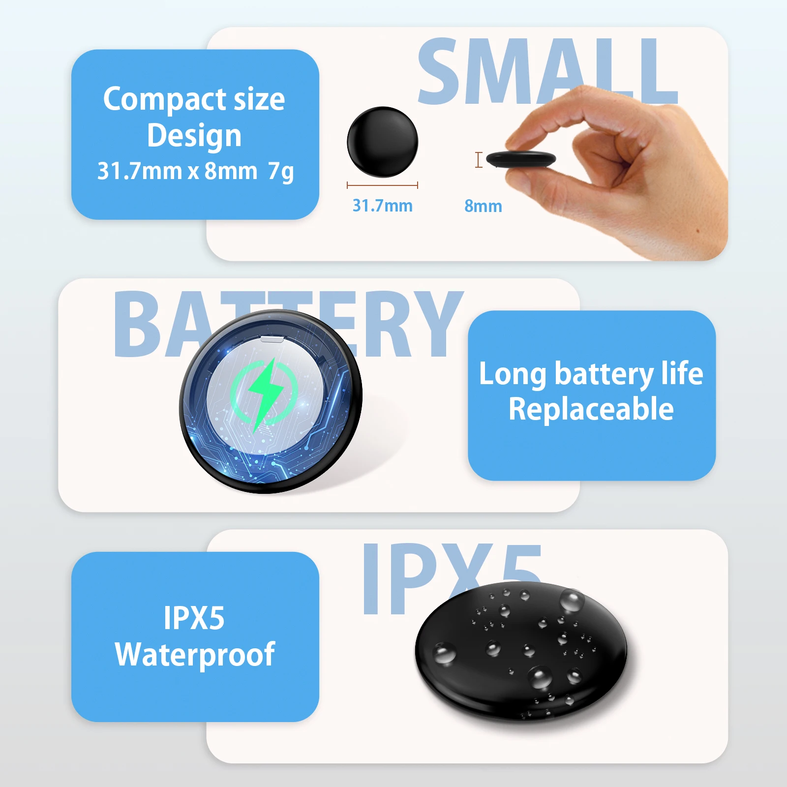 يعمل جهاز تعقب الموقع الذكي الذي يعمل بنظام Android مع مجموعة أجهزة تحديد المواقع عن بعد المضادة للخسارة من Google لـ Pixel Xiaomi OPPO GMS #2