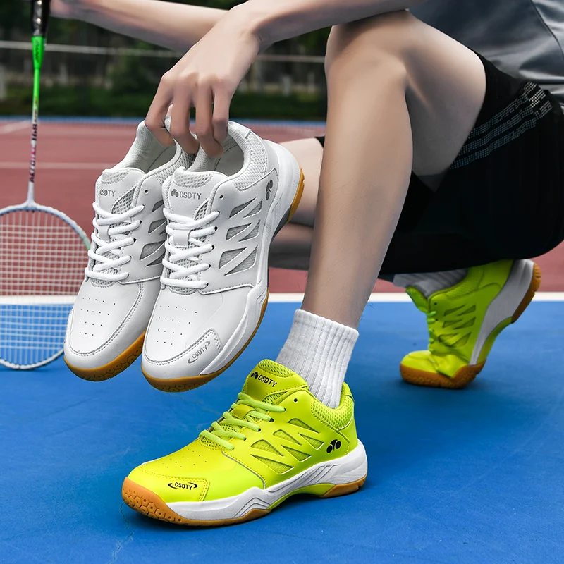 Neue Badmintonschuhe für Männer und Frauen, Paar, Sportschuhe, leichte, atmungsaktive Tennisschuhe, Volleyballschuhe