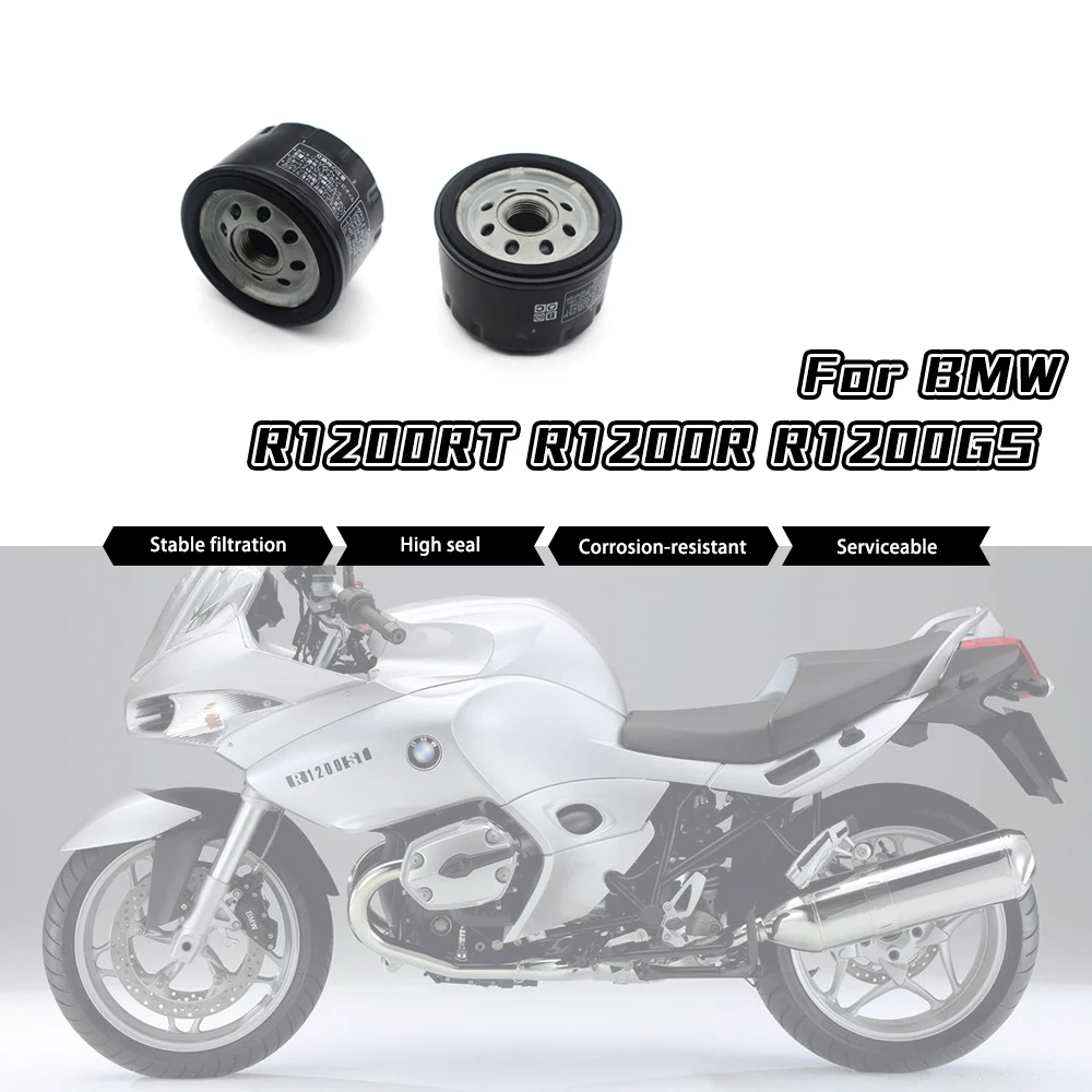 

Oil Filter For BMW S1000RR R1200GS R1200R F800ST K1300S F850GS F800ST F800R F750GS F700GS F650GS