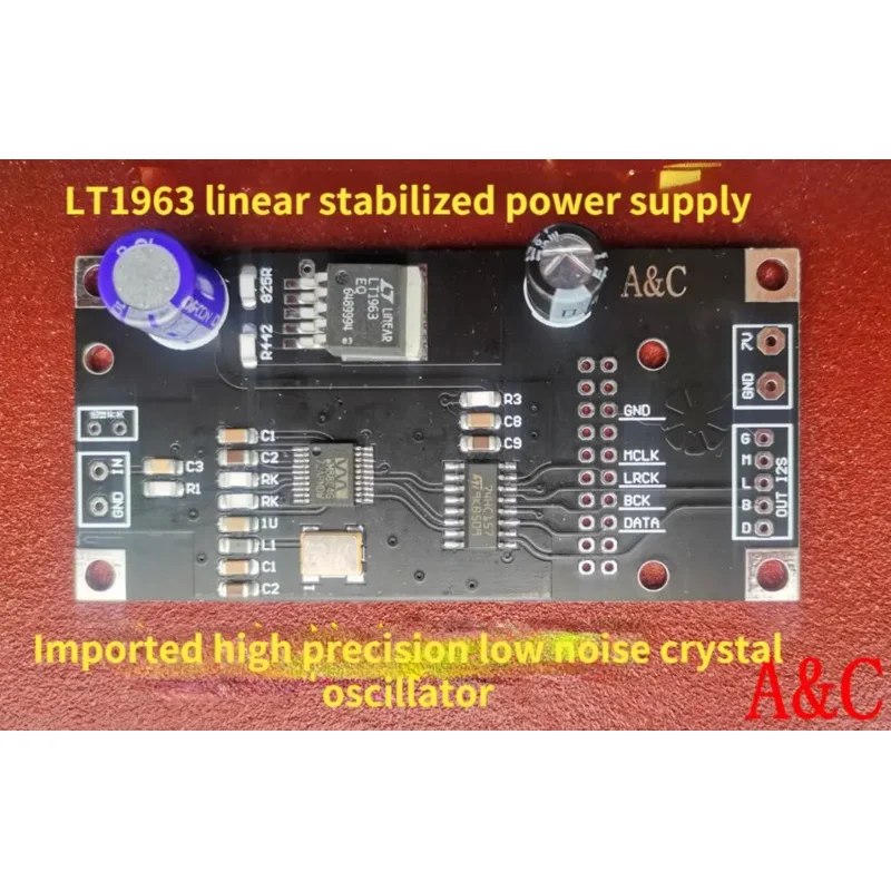 Three Generations of WM8804 Coaxial Receiving Board Beyond CS8412,AK4118 Compatible with Italy Interface I2S Input