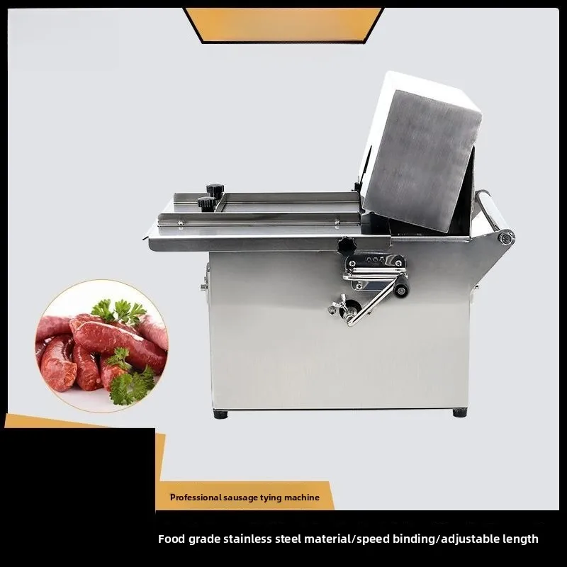 Sausage knotting machine Commercial stringing machine, sausage knotter stringing machine Automatic segmented manual