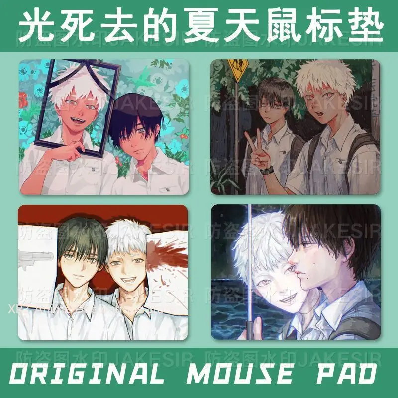 The Summer Hikaru Died Mouse Pad Gamer Keyboard Mat Pc Accessories Deskmat Mousepad Anime Mause Pads Cute Desk Protector