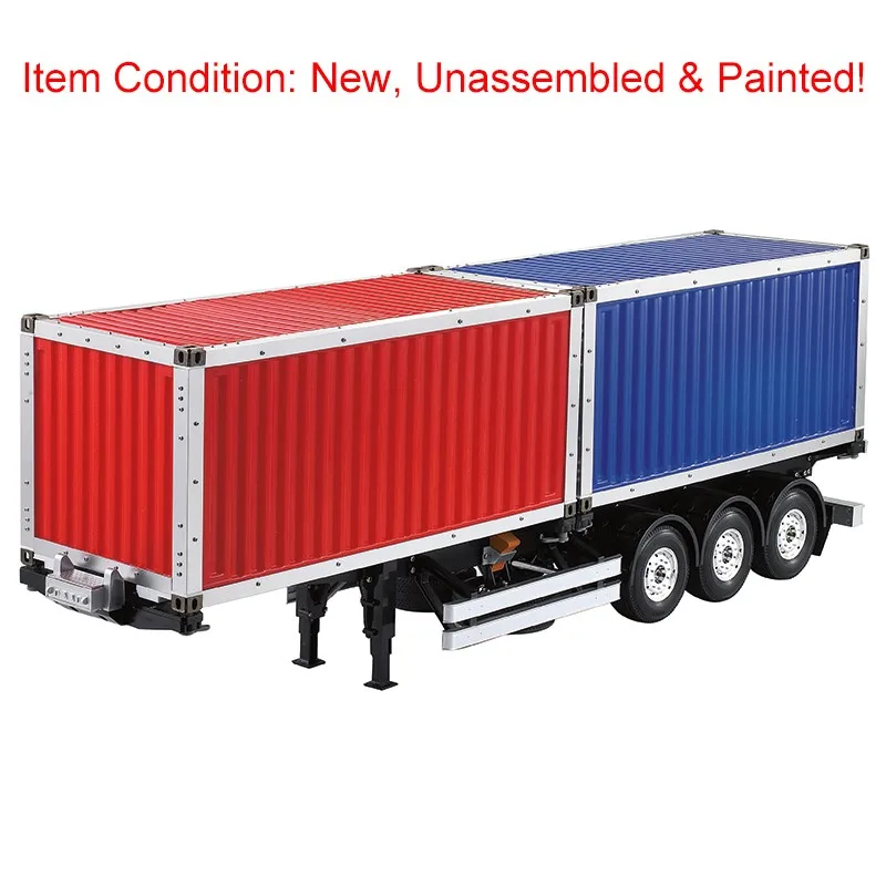 1/14 TOUCAN 2*20ft Contenitore Telaio RC 1/14 Semi Camion Trattore FAI DA TE TAMIYAYA Veicolo Auto THZH0430