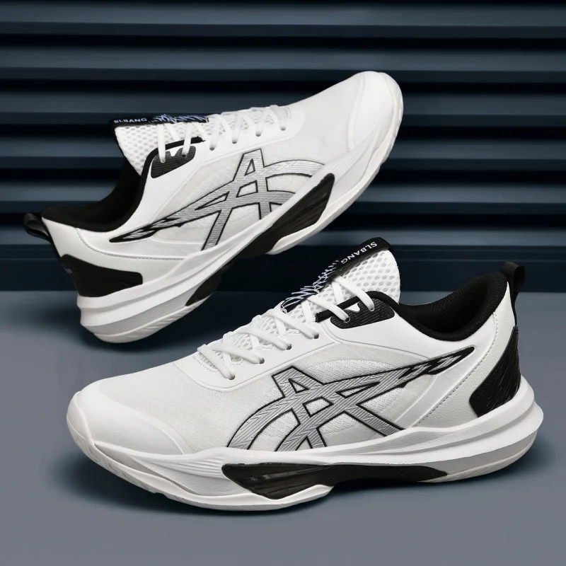 Zapatillas de bádminton para hombre y mujer, zapatillas de tenis de mesa para voleibol, balonmano, deportes, zapatillas deportivas antideslizantes de malla transpirable para entrenamiento en campo