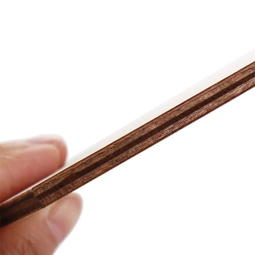 Diy modelo de madeira materiais modelo basswood compensado placa de madeira aviação modelo camada placa folha retângulo madeira