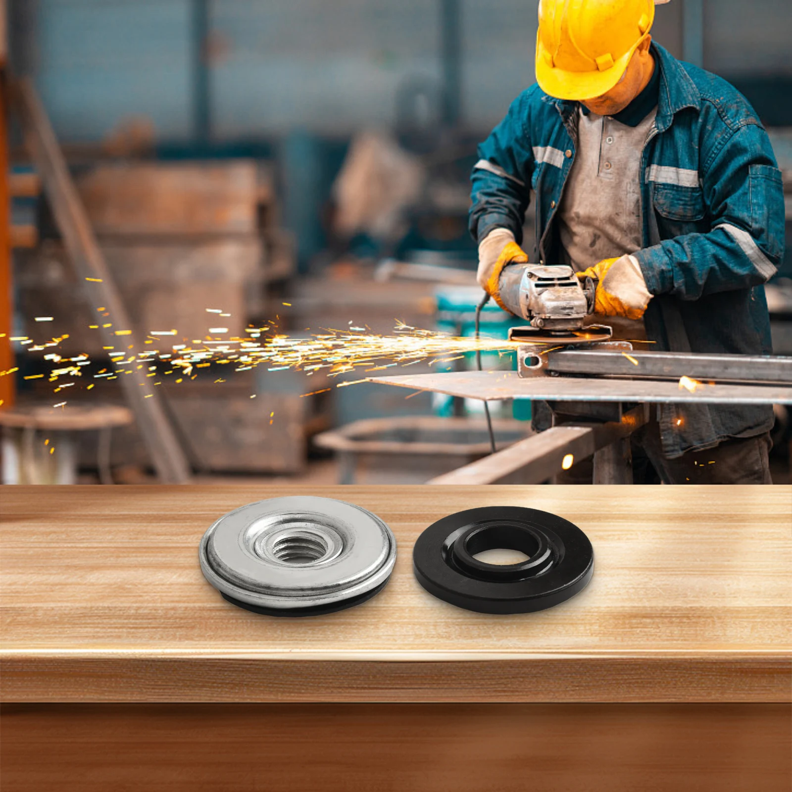 

Angle Grinder Clamping Tool Carpentry Tools Pressure Plate As Pictures Show Locking Plate Chuck Hand Tighten Feature