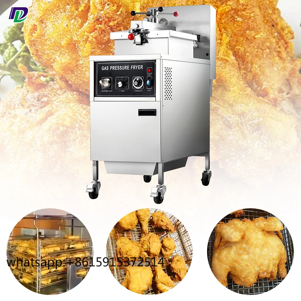 TLCRETE, equipo de pato KFC de acero inoxidable de alta calidad, freidora de presión eléctrica, freidora de presión eléctrica de pollo frito de 25L M