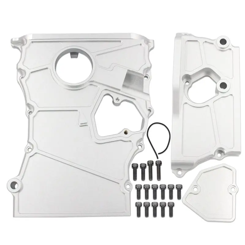 A85E-For Honda Acura K24A K24A1 K24A2 K24A4 Aluminum Timing Chain Cover Kit Engine Accessories