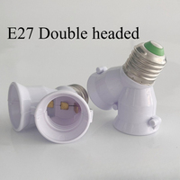 E27 LED Base Light Lamp Bulb Socket E27 to 2-E27 Splitter Adapter HOT base