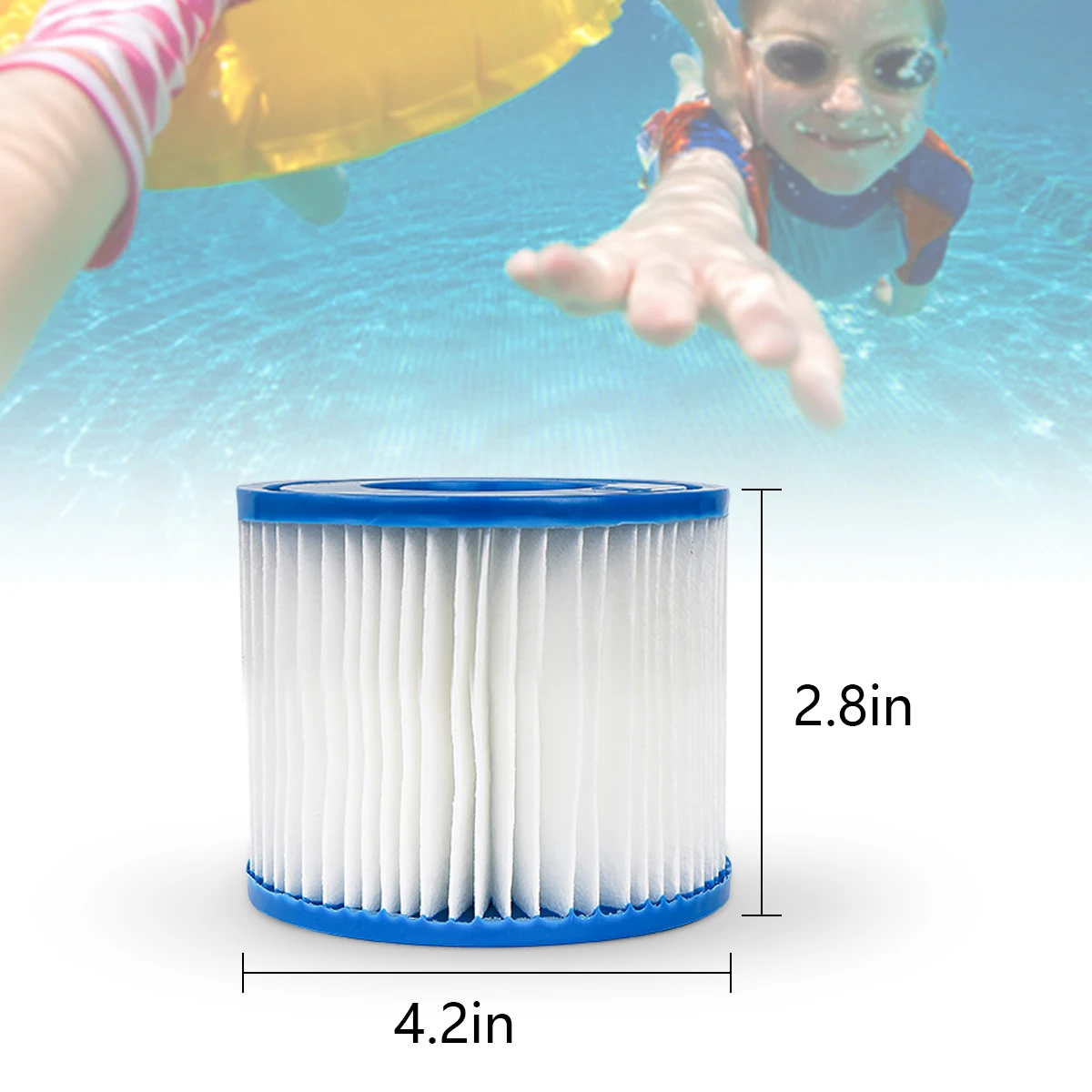 Swimming Pool Filters for Intex PureSpa Type S1 Cartridge for 29001E PureSpa Inflatable Swimming Pool Filter Catridge