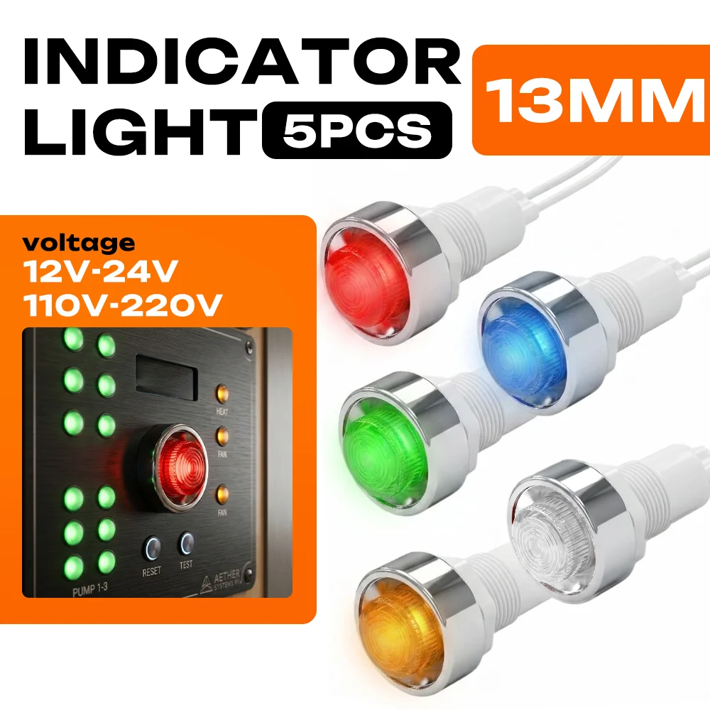 5-pecas-filn-luzes-indicadoras-led-13mm-pa66-a-prova-d'Agua-para-rv-barco-tanque-de-Agua-painel-de-sinalizacao-automotivo-12v-24v-110v-220v