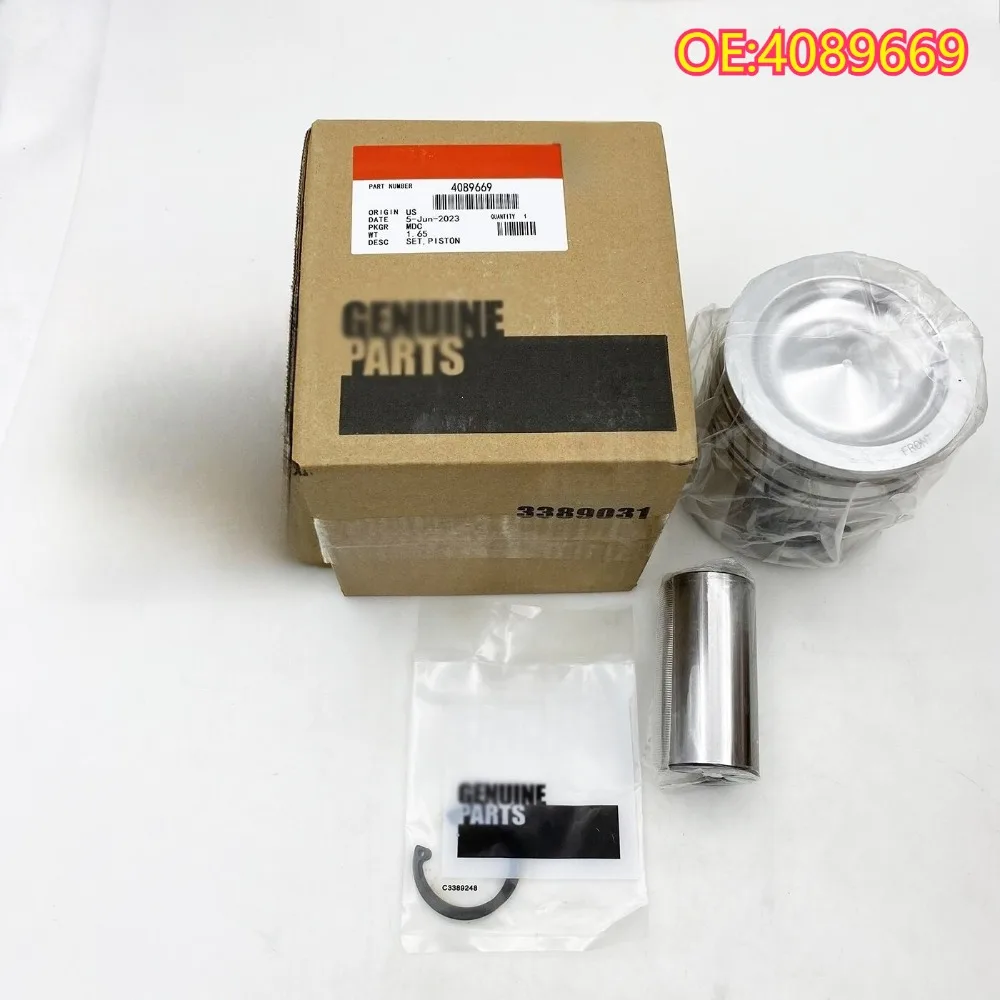 

High quality New For 4089669 Zuiger & Ringen Set Fit Voor Dodge 04-06 325 HP Truck Voor Cummins 5.9L4b STD3970192