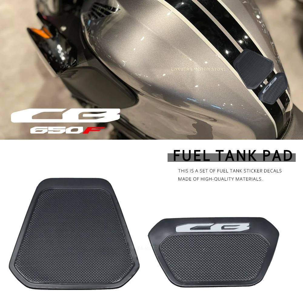 

For Honda CB650F CB 650F Motorcycle Fuel Tank Stickers Pad Rubber Sticker Protection