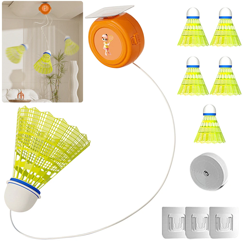 

Badminton Single-Player Rebound Trainer Badminton Trainer Stretch Badminton Training Practice Machine Training Accessories