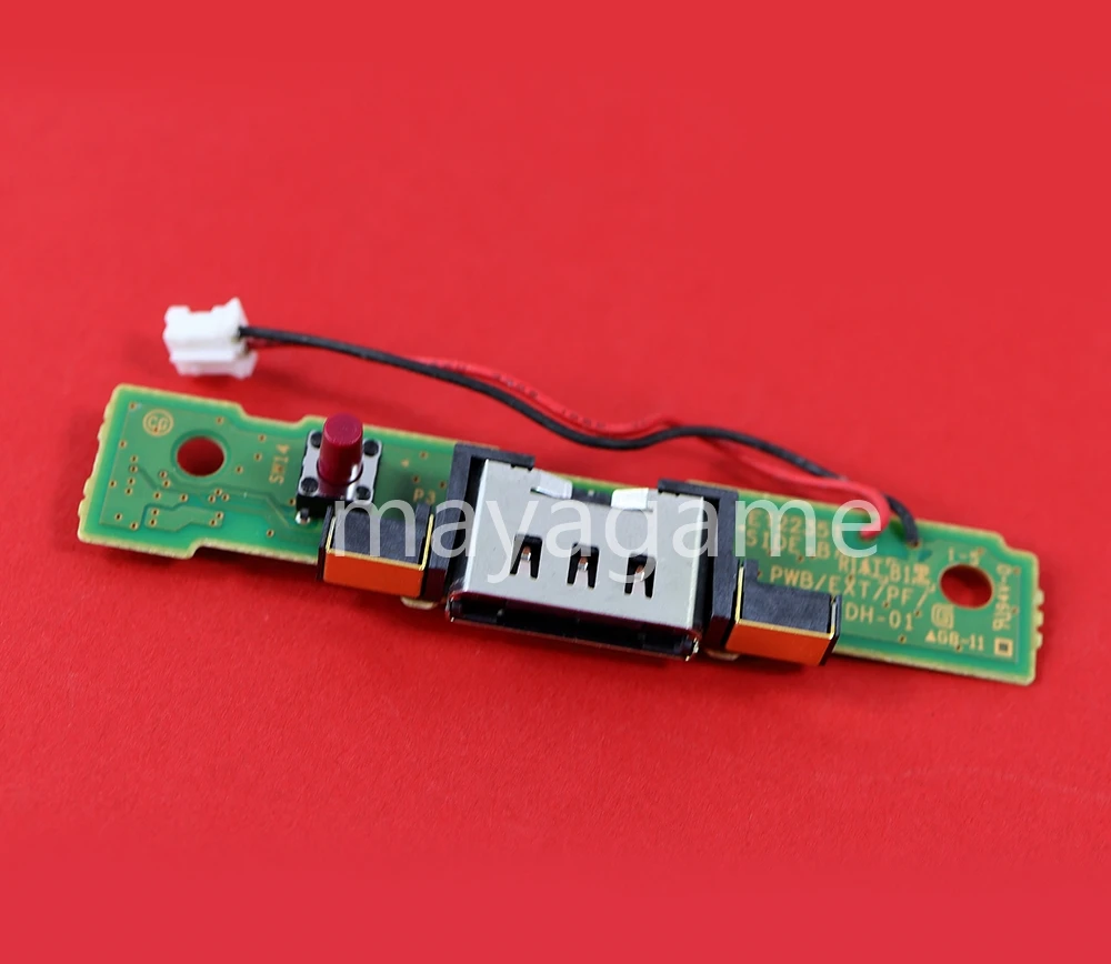 1pc original für steckdose ladeans chluss dc jack für nintendo wii u wiiu ED094359-DA mit pcb board