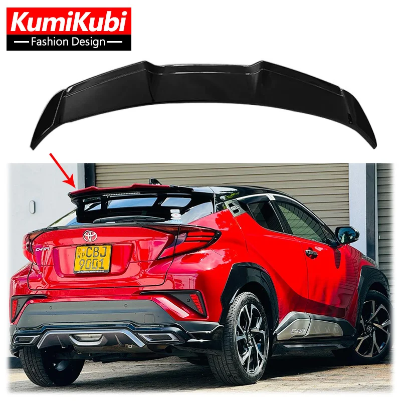 

Modified Roof Spoiler Rear Wing Replacement Part Splitter Deflector Boot Lip Body Kit Accessories For TOYOTA CHR C-HR 2016-2022