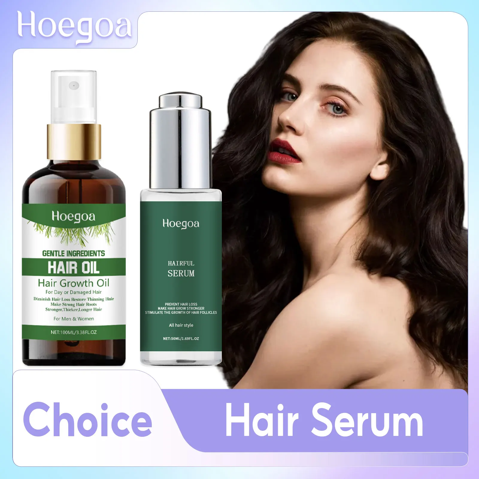 

Natural Hair Growth Oil Anti Hair Loss Treatment Dry Damaged Hair Repair Essence Reduce Frizz Breakage Hair Thickening Products