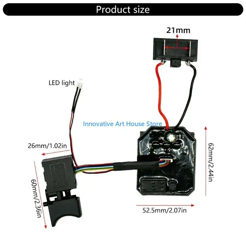 E1PC Speed Switches Drives Board Control Board Assembly Electric Hammers Motor Accessory