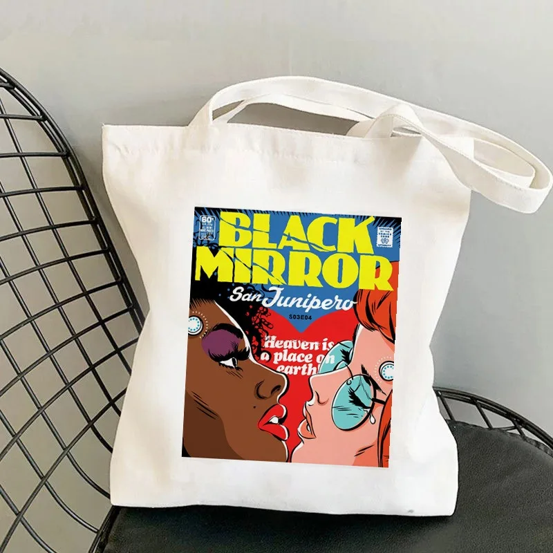 

Artistic Canvas Tote Bag With Cute Animal Girl Power Retro Movie Japanese Ramen Designs Stylish Versatile Shoulder Bag