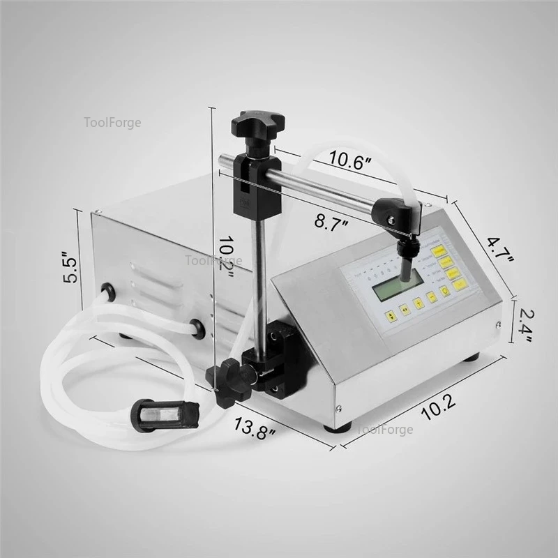 GFK-160 CNC Liquid Filling Machine, Mineral Water Automatic Filling Machine, 1.5 Liters Per Minute Beverage Filling Machine
