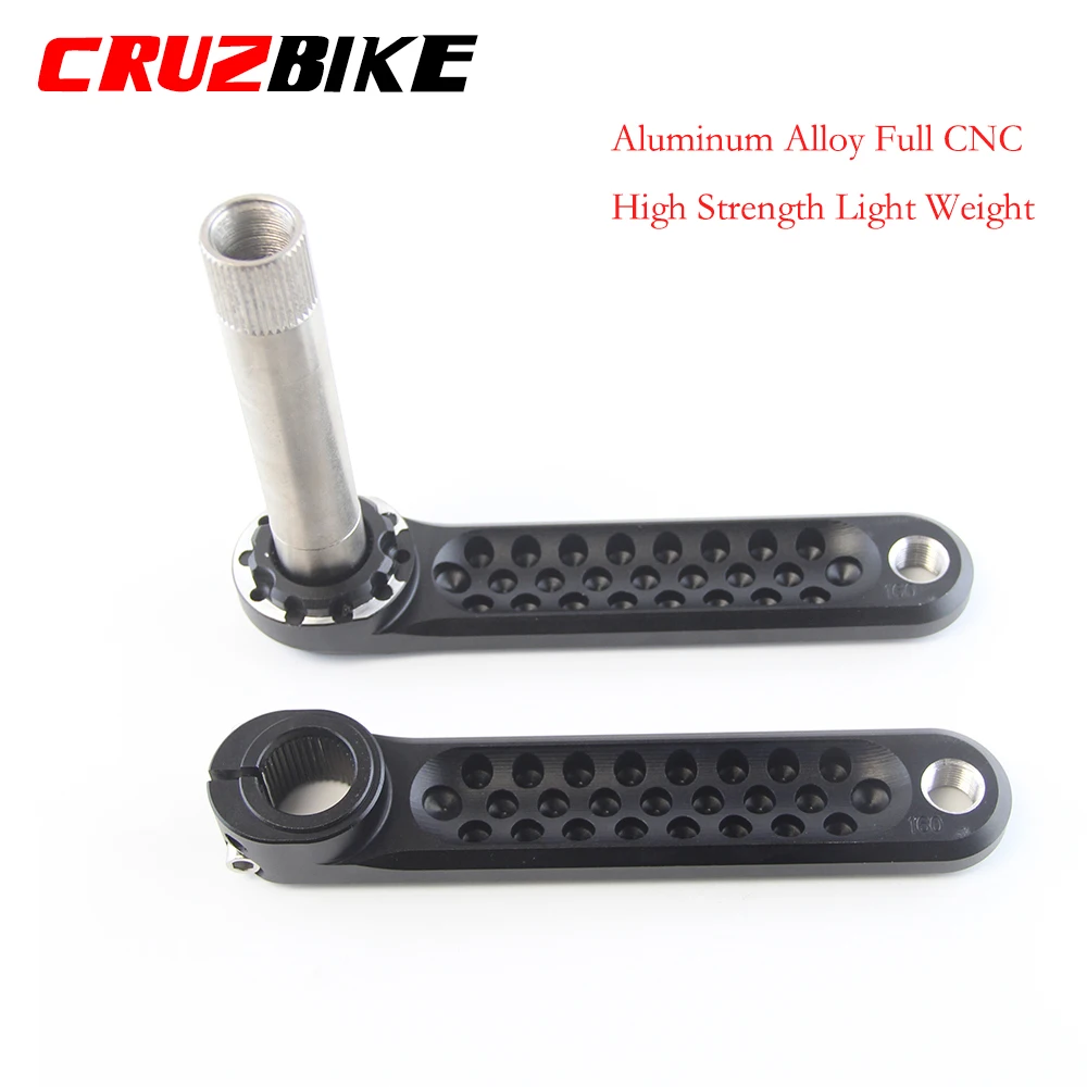 CRUZbike Road Bike Crankset 155/160/165/170/175mm Crank 9/10/11/12 Speed Double Chainring with Bottom Bracket