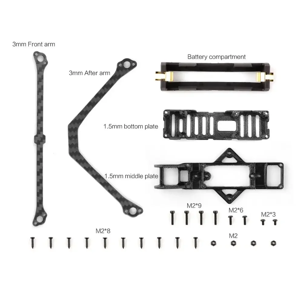 Kit telaio HGLRC Rekon3 Nano a lungo raggio