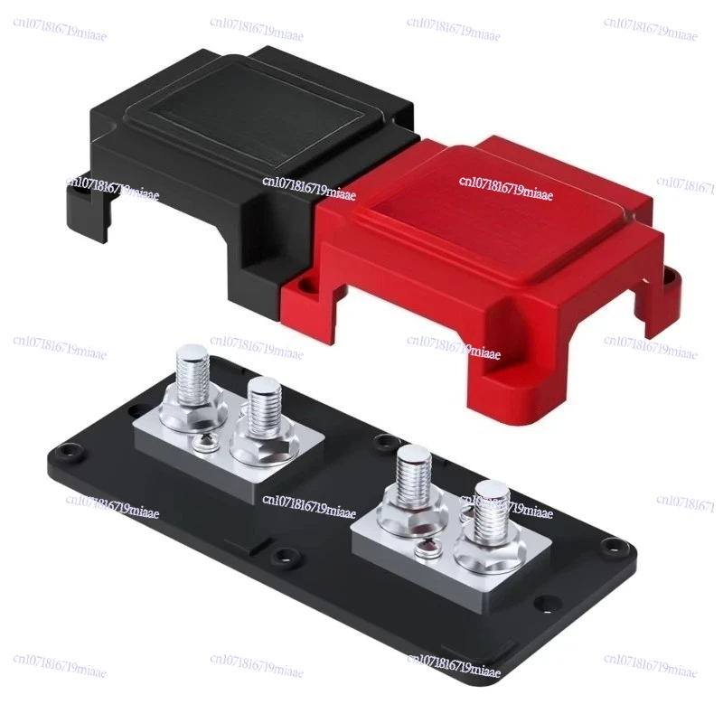 48V 600A 4*M10 High Voltage Copper Busbar High Current RV Boat Modified Busbar Positive and Negative