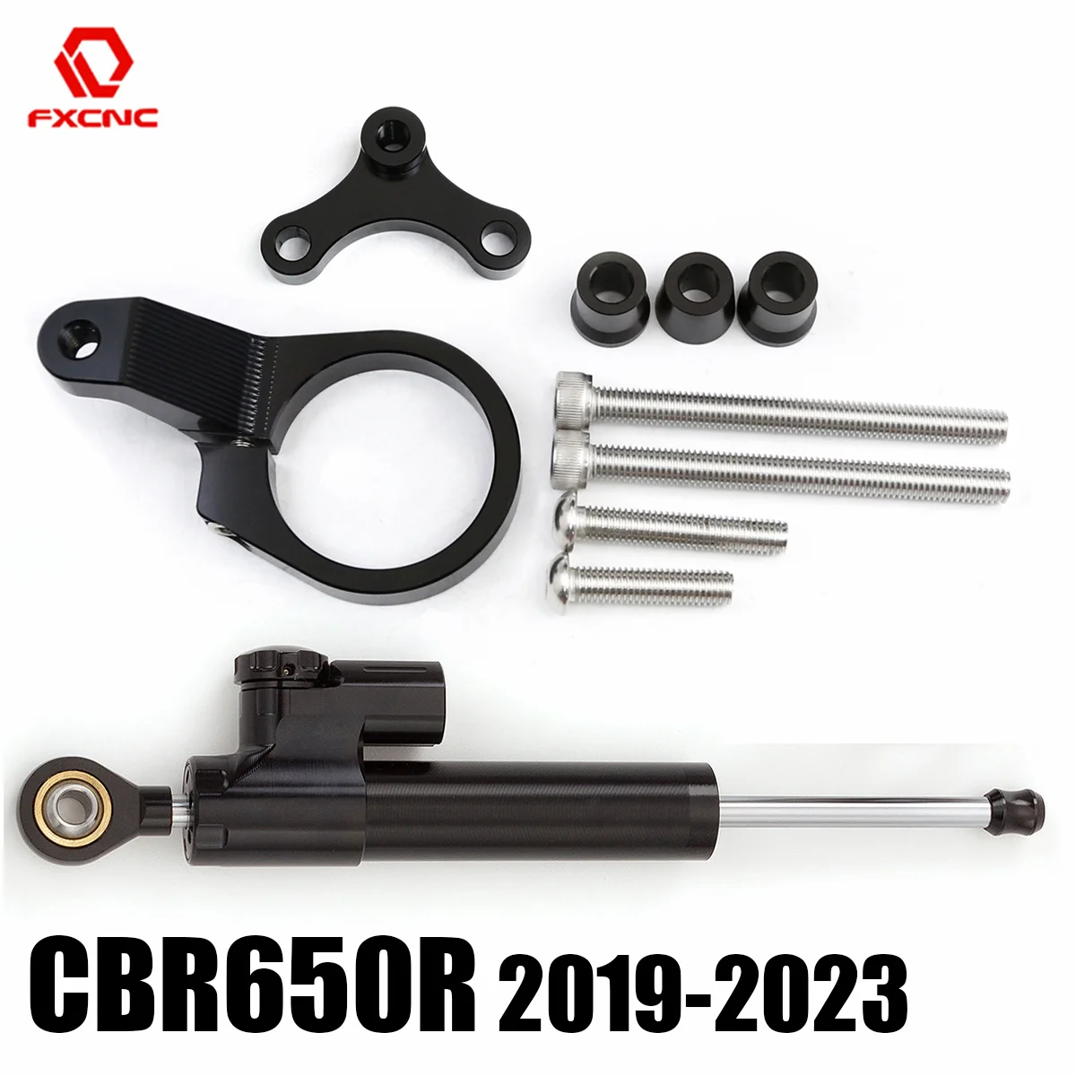 

CBR650R MotorcycleCNC Aluminum Steering Damper Mounting Bracket For Honda CBR 650R 2019 2020 2021 2022 2023 Accessories