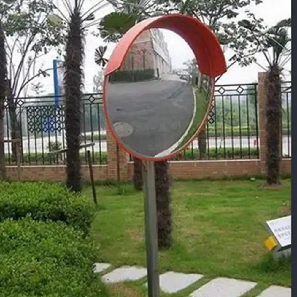 Specchio convesso professionale Sicurezza Traffico Vialetto Angolo di sicurezza Specchio convesso interno Curvo Angolo interno curvo Ampio Z9H3