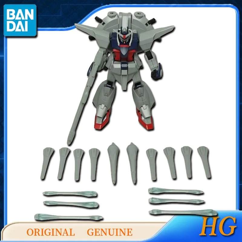 Bandai oryginalna oryginalna HG LEGEND GUNDAM ZGMF-X666S figurki akcji z anime zabawki dla chłopca dziewczyna prezent dla dzieci Model kolekcjonerski ozdoby