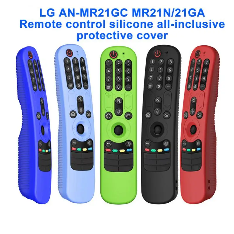 RYRA Protective Soft Silicone Case For LG AN-MR21GC AN-MR21GA AN-MR21N GA Magic Remote Control Cover Shockproof Washable Remotes