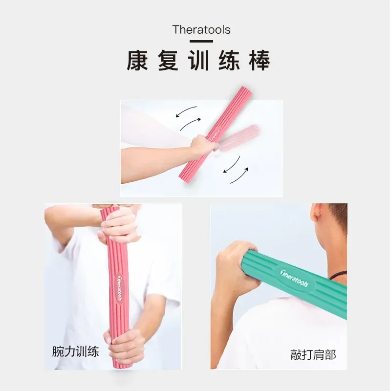 Wrist rehabilitation training stick Torsion stick Tennis high elbow golf injury Hand Celor rehabilitation grip stick