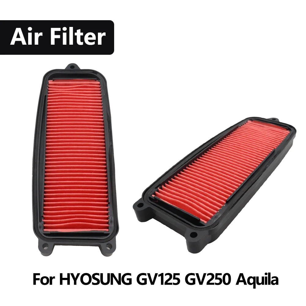 For HYOSUNG GV250 GV125 GV 125 250 Aquila Motorcycle Engine Air Filter Cleaner Air Intake Filter Element