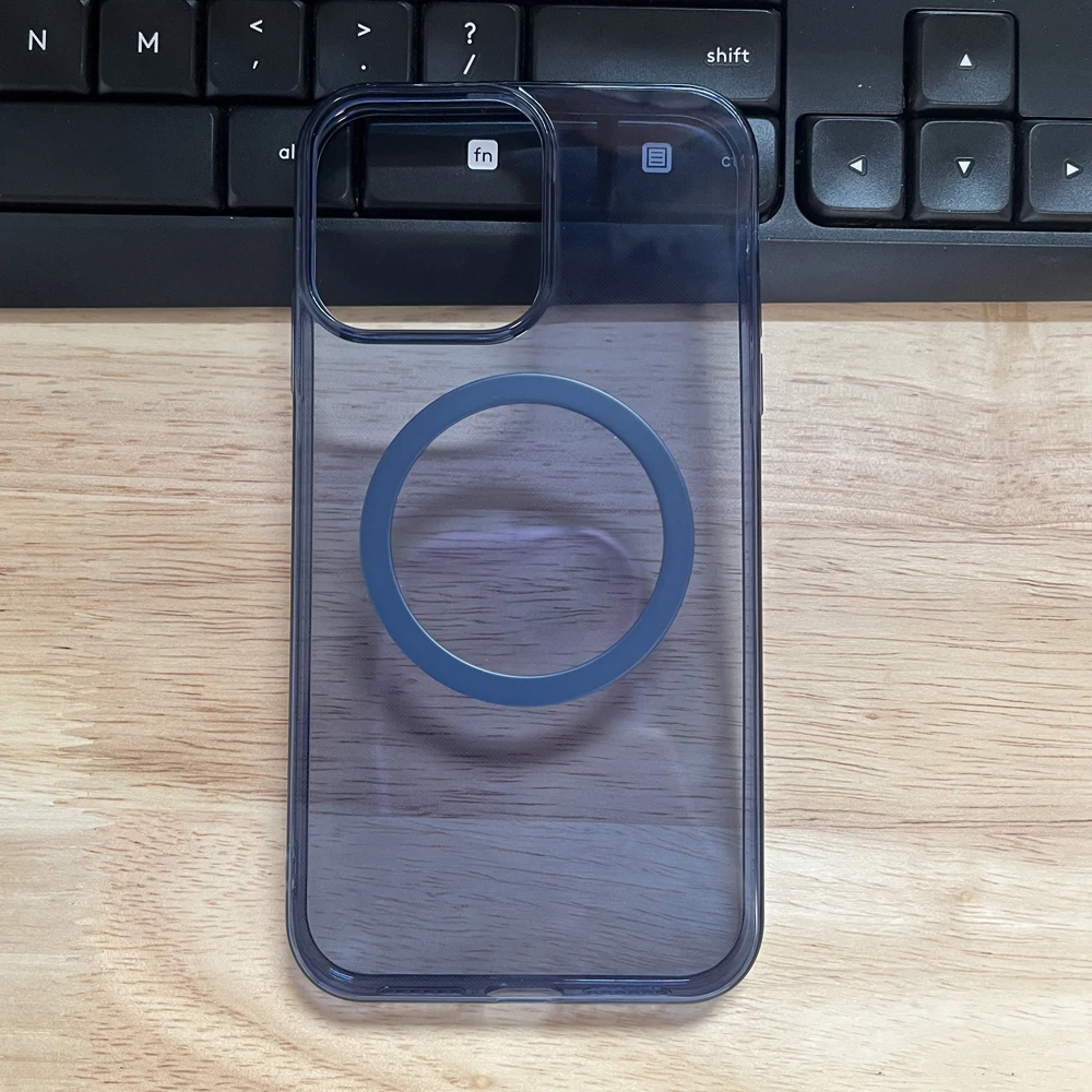 Big Hole Camera Magnetic Phone Case For XR to 14Pro DIY Case XR like 14 pro XR to 15pro Soft Protect Cover