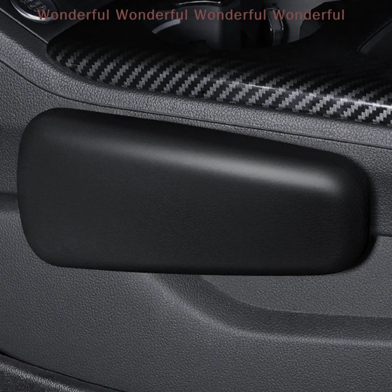 

1Pc Car Armrest Pad Soft PU Leather Car Knee Cushion Universal Car Door Armrest Pads Comfortable Car Arm Rest Elbow Pad