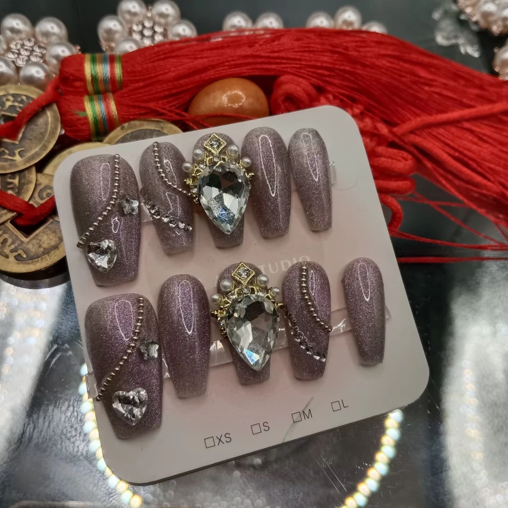 10 pçs de alta qualidade artesanal imprensa em unhas super brilhante casaco superior estilo boêmio celebridade-estilo arte do prego estilo literário