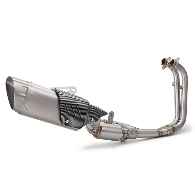 Motorcycle Exhaust System for KOVE Cobra 321R / 321RR Full Exhaust Mid Pipe Muffler