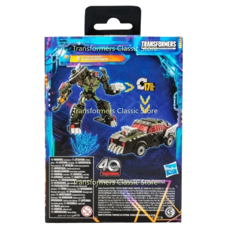 Em estoque clássico transformadores brinquedos legado unido deluxe classe star raider lockeddown cybertron autobots figuras de ação colecionáveis