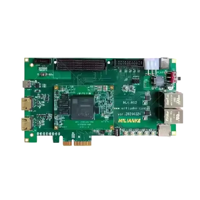 Chipboard MiLinker MLK-H12-CA04-100T FPGA Development Board Xilinx Artix-100T/200T MLK-H12 Ethernet PCIe FMC FPGA Core Medical