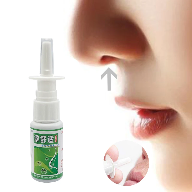 3pcs 20ml Nose Spray Rhinitis Sinusitis Treat Inhaler Nasenspray For Allergy Sinus Dressing Runny Nose Care Liquid Nasal Drops