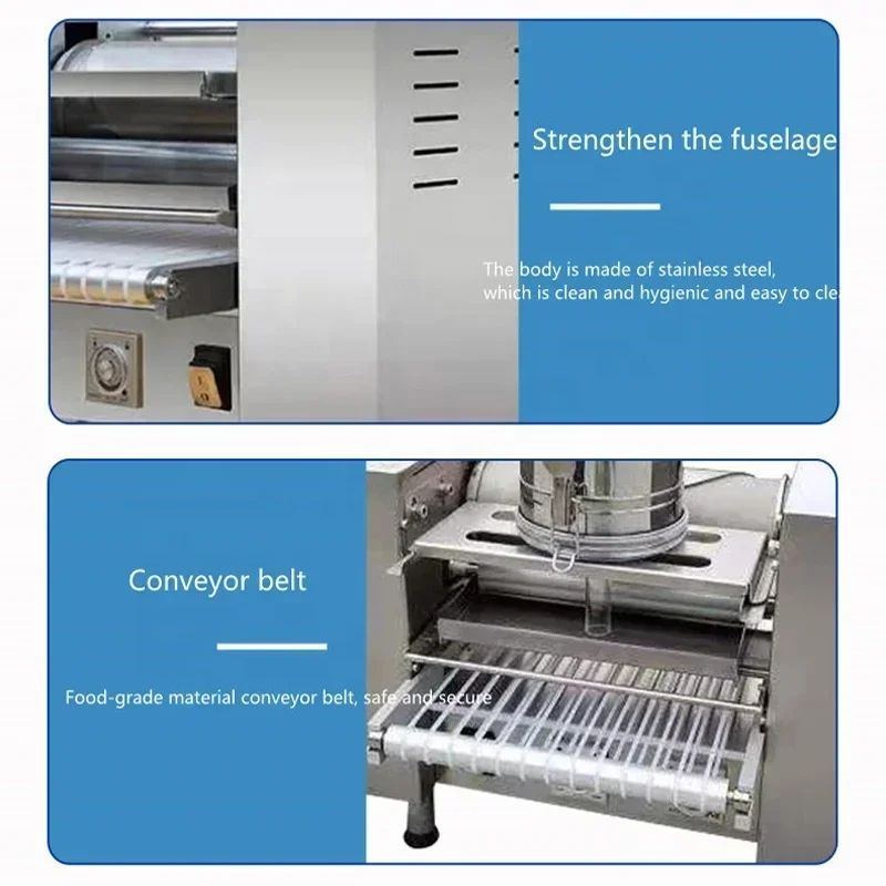 Automatic Pancake Thousand Layer Cake Maker Machine Spring Roll Wrapper Pancake Crepe Making Machine