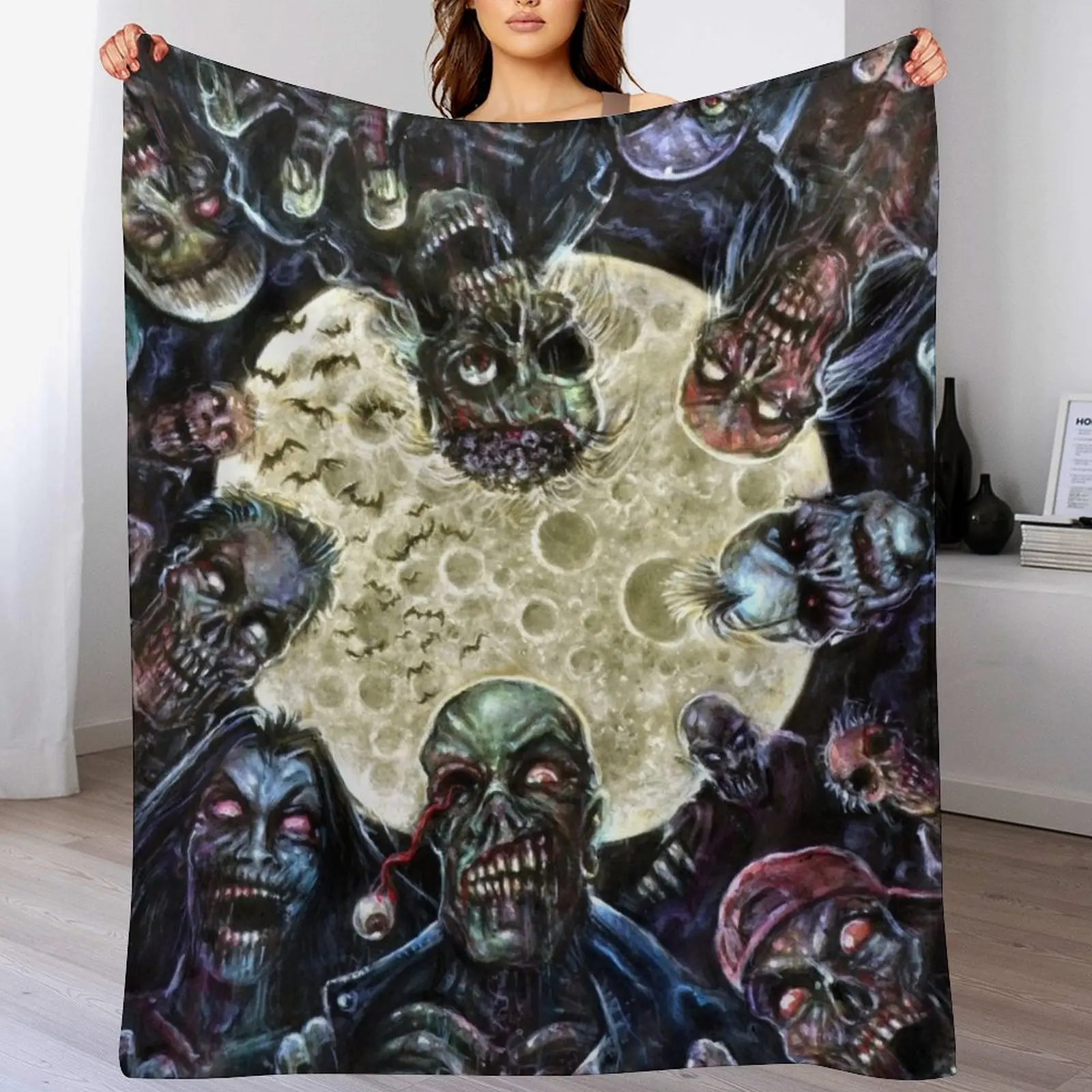 

Zombies Attack (Zombie horde) Throw Blanket Stuffeds Fashion Sofas Loose Blankets For Baby Blankets