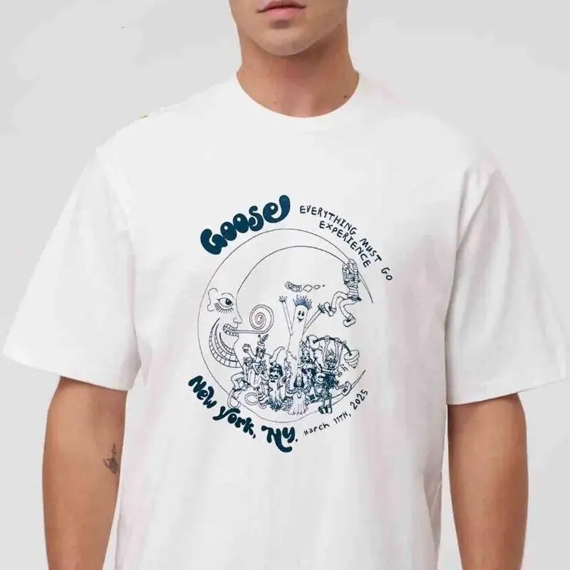 

Goose The Band Luna Luna New York NY 2025 Everthing Must Go Experience T Shirt