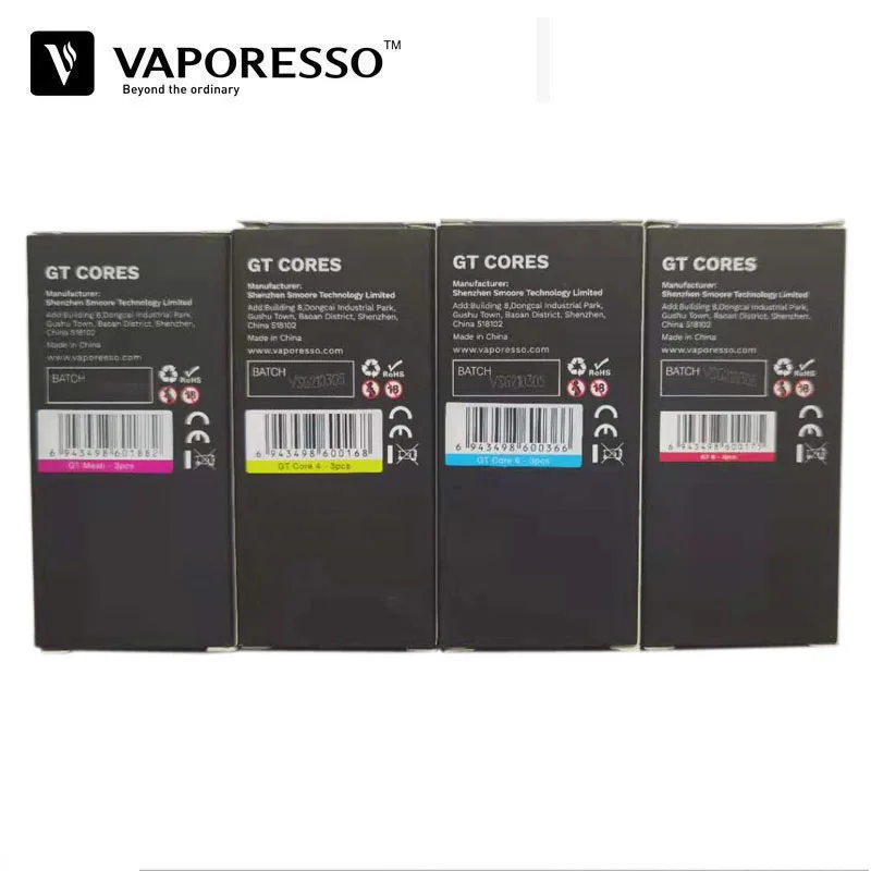 3 ~ 15 sztuk/partia oryginalny Vaporesso GT Coil Core GT2 0.4ohm GT4 0.15ohm GT6 0.2ohm GT8 0.15ohm rdzeń głowicy do zbiornika NRG SKRR S