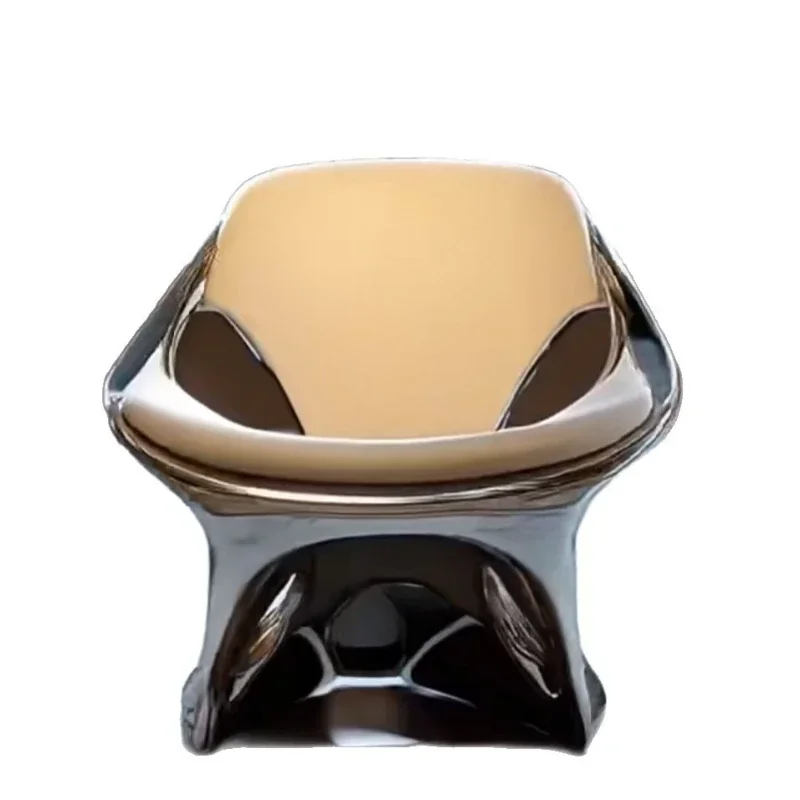Leisure chair Modern simple living room Balcony single sofa Light luxury back chair