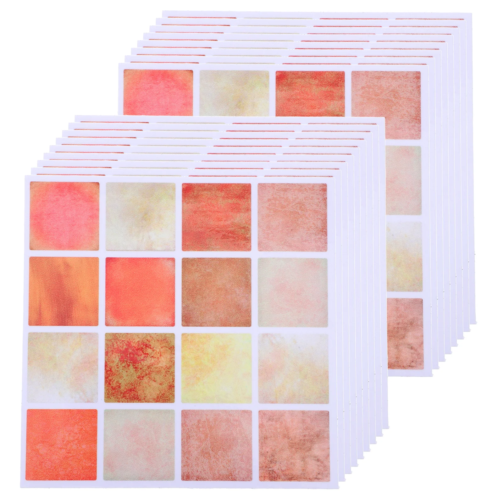 

30Pcs Waterproof Wall Stickers Peel and Stick Tile Backsplash Kitchen Bathroom Self Adhesive Mosaic Tile Decor