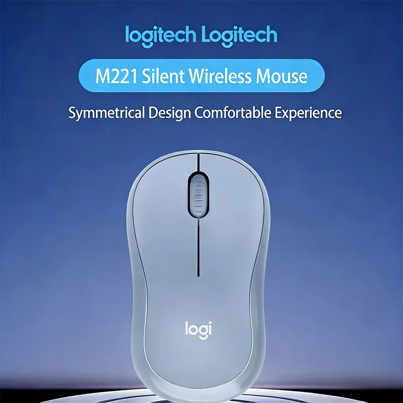 

Logitech M221 Full of student e-sports atmosphere, dual-mode wireless silent mouse, ergonomic lightweight strength peripheral