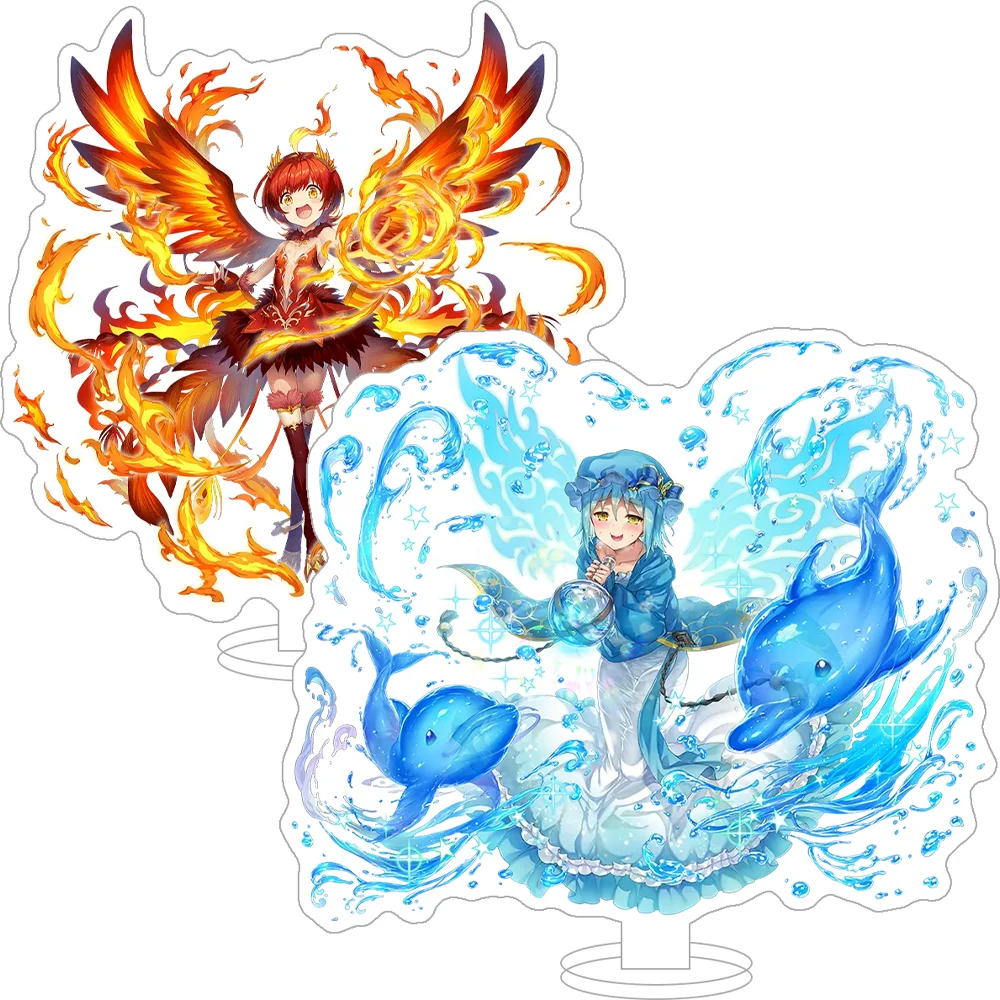 CHUNITHM Cerberus Serina Akesaka Naru Hakobe Akasaka Serina Irodorimidori Lilith Acrylic Stand Desktop Decor anime goods Gifts